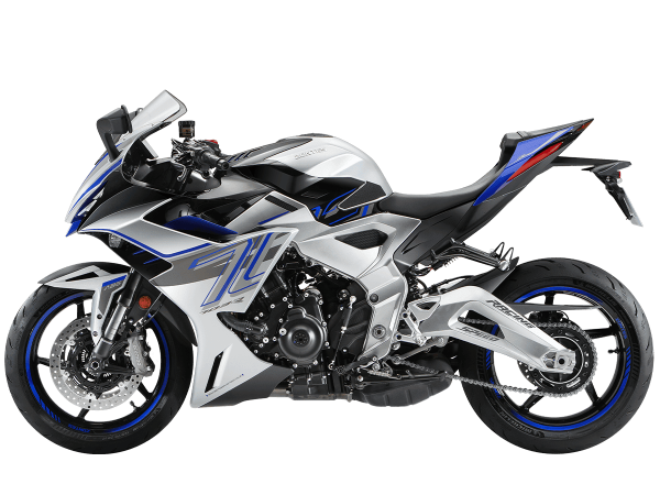 Мотоцикл Zontes (Зонтес) ZT703 - RR (4T ZT370MU EFI) 1717 (2025 г.) серебристый синий с ПТС | Мототека