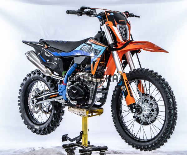 Мотоцикл кроссовый / эндуро Zuumav (Зуумав) K6H зелёный | Мототека Мотоцикл кроссовый / эндуро Zuumav (Зуумав) K6H зелёный | Мототека