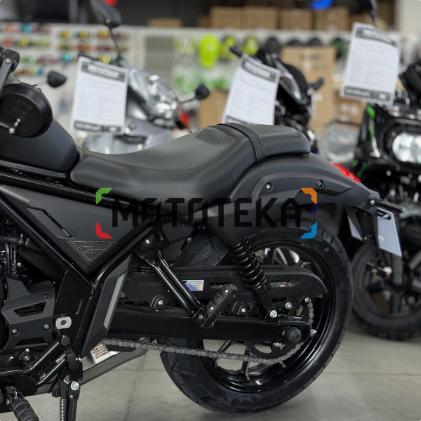 Мотоцикл чоппер / круизер ZONTES (Зонтес) ZT200-C2 (4T ZT168ML EFI) 16/16 (2025 г.) чёрный с ПТС | Мототека