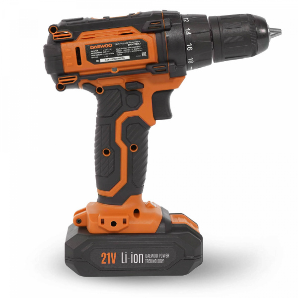 Дрель - шуруповерт аккумуляторная Daewoo (Дэу) DAA 2120Li | Мототека